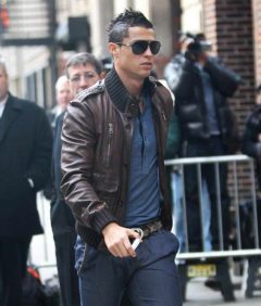 Cristiano-Ronaldo-Brown-Jacket