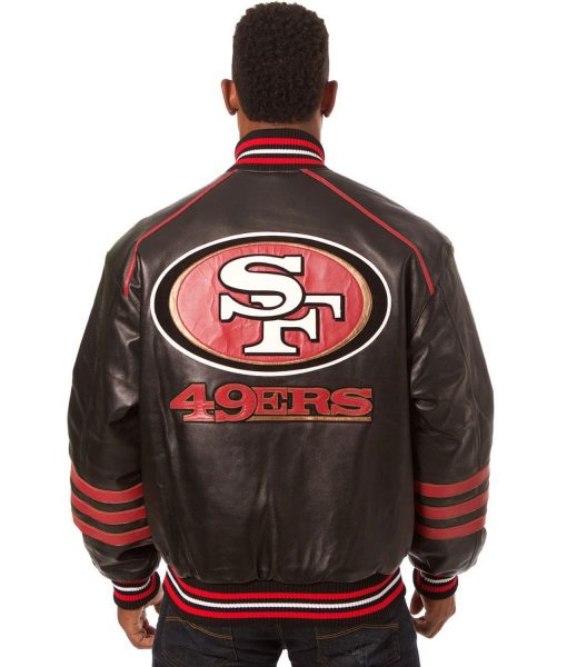San Francisco 49ers Men's Playmaker Jacket 21 Red / L