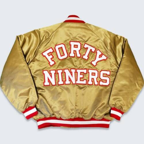 San Francisco Forty Niners Vintage Gold Jacket|Skinler