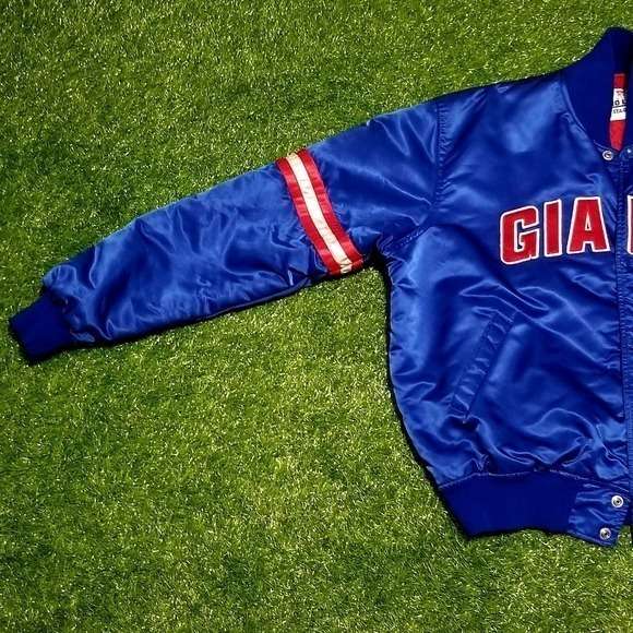 New York Giants Blue Bomber Jacket - Celebrity Jackets