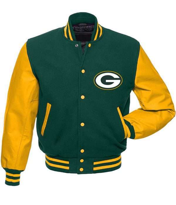 Green Bay Packers CUSTOM Puffer Down Jacket 