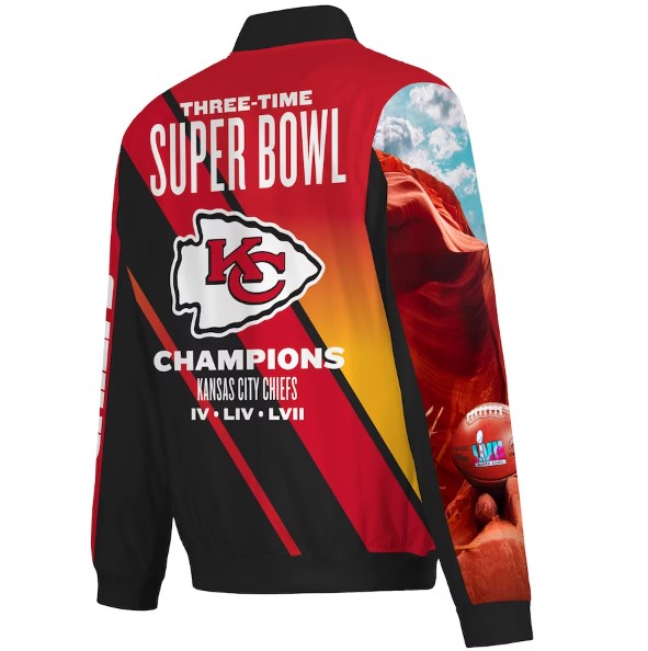 Kansas City Chiefs Super Bowl LVII Champions Bomber Jacket