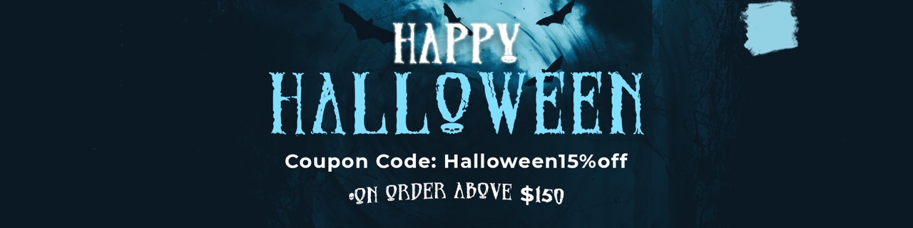 halloween discount banner